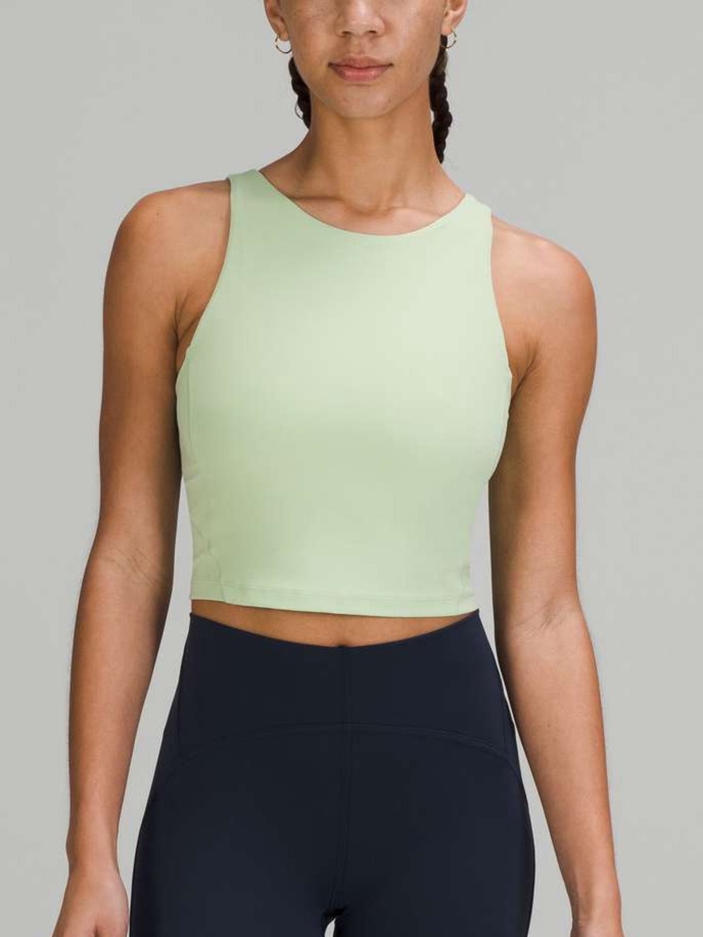 lululemon Align High-Neck Tank Top Nulu in Creamy Mint